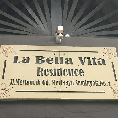 La Bella Vita Residence Seminyak Exterior foto